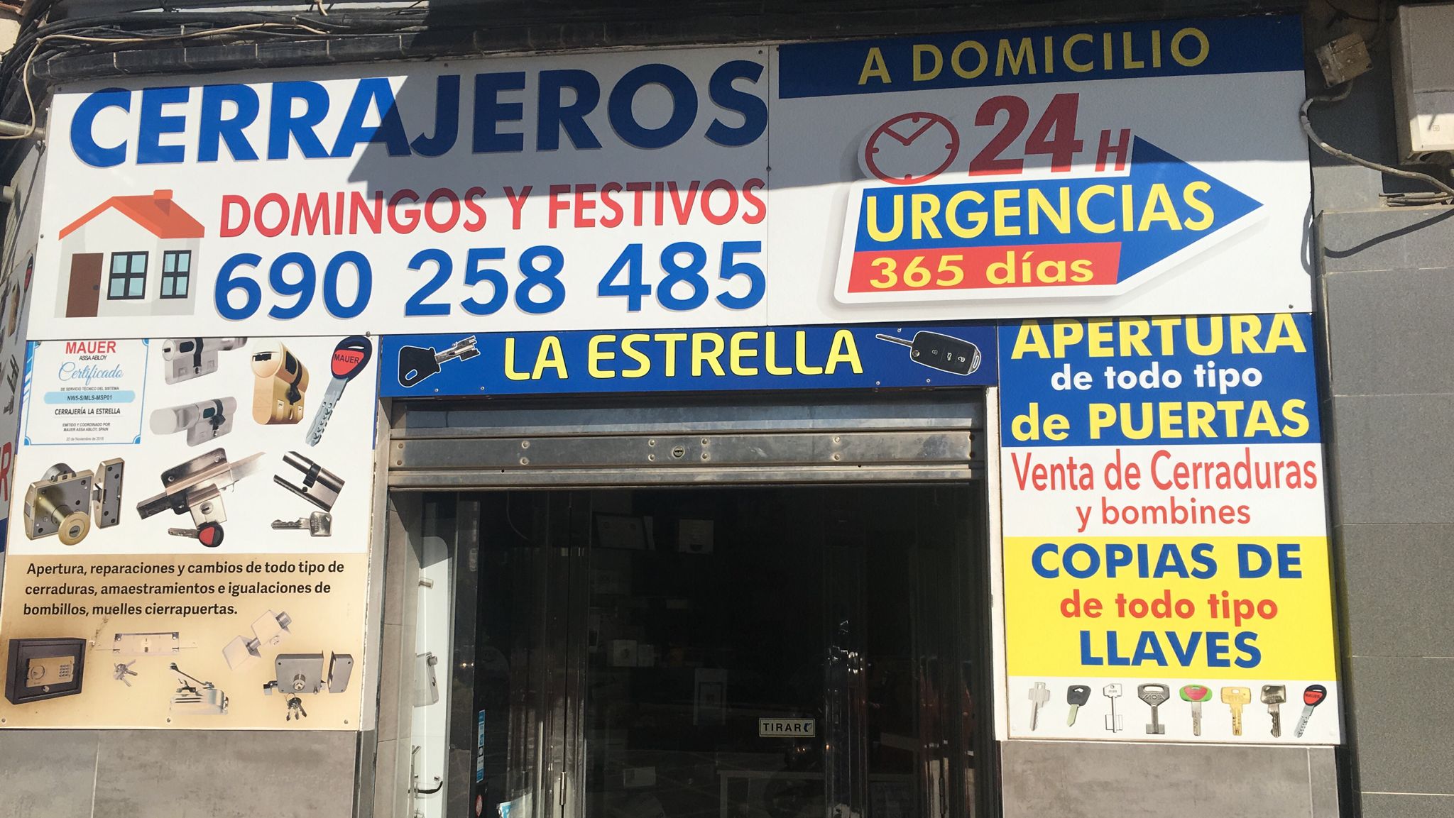 Servicios de cerrajería en Málaga